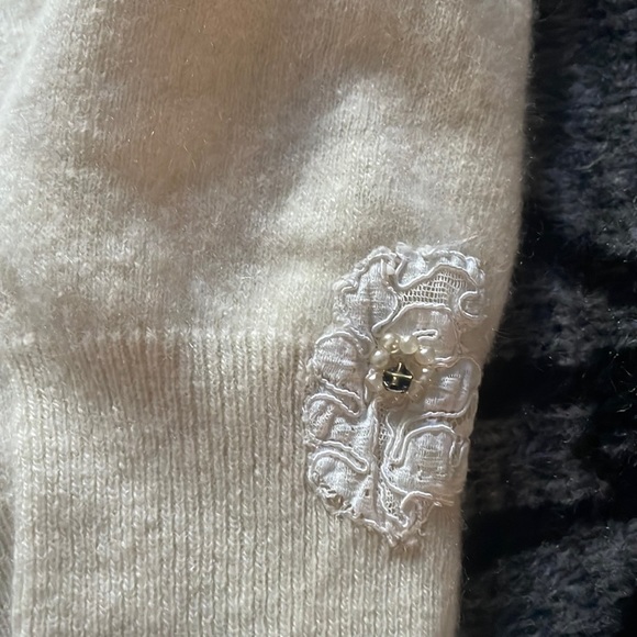 60’s vintage cashmere cardigan size small - Picture 3 of 6